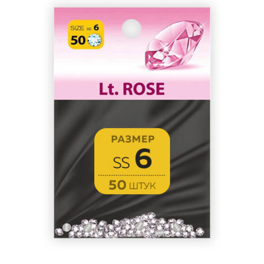 Milv, Стразы Lt. Rose 6